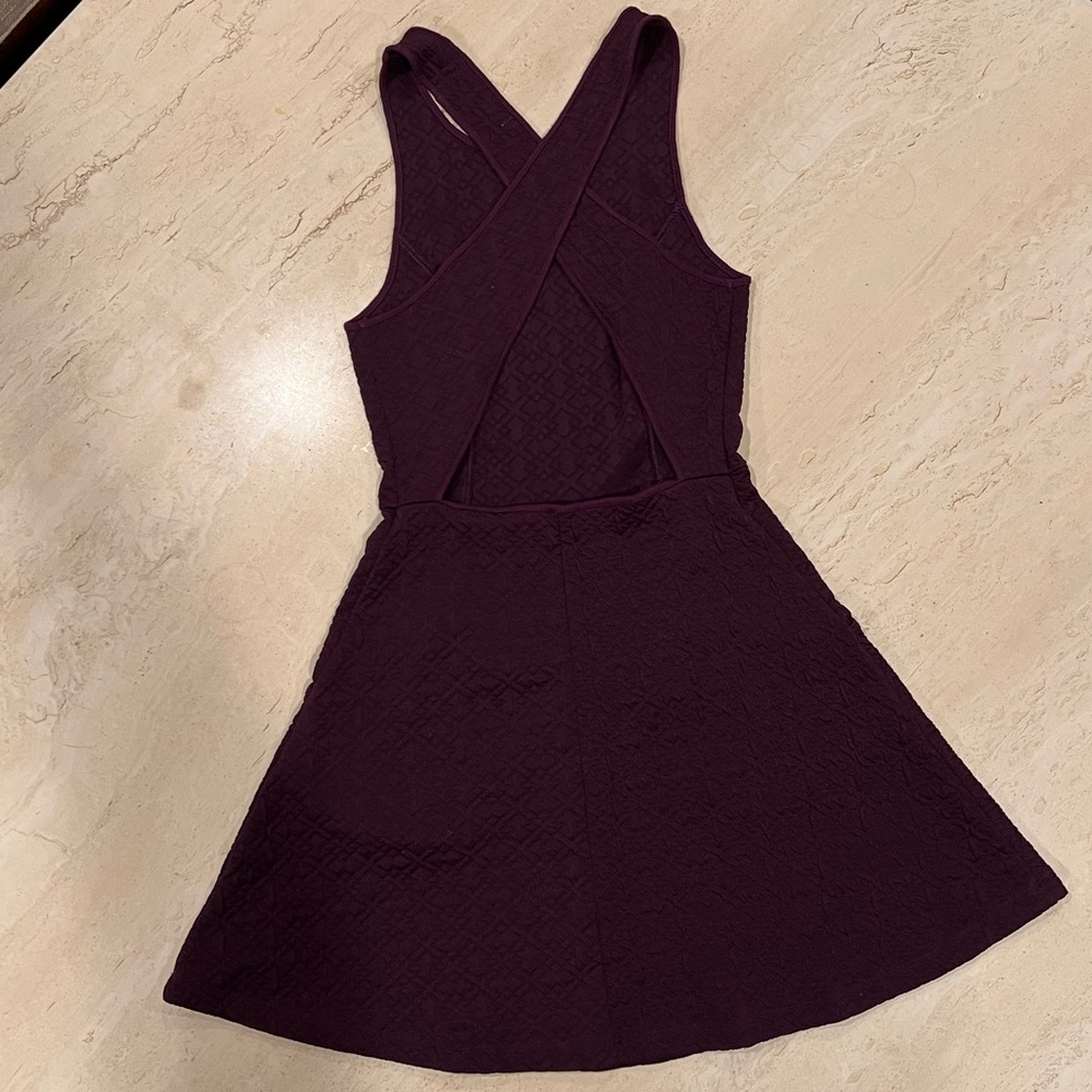 Silence + Noise Open Cross Back Fit & Flare In Ma… - image 3